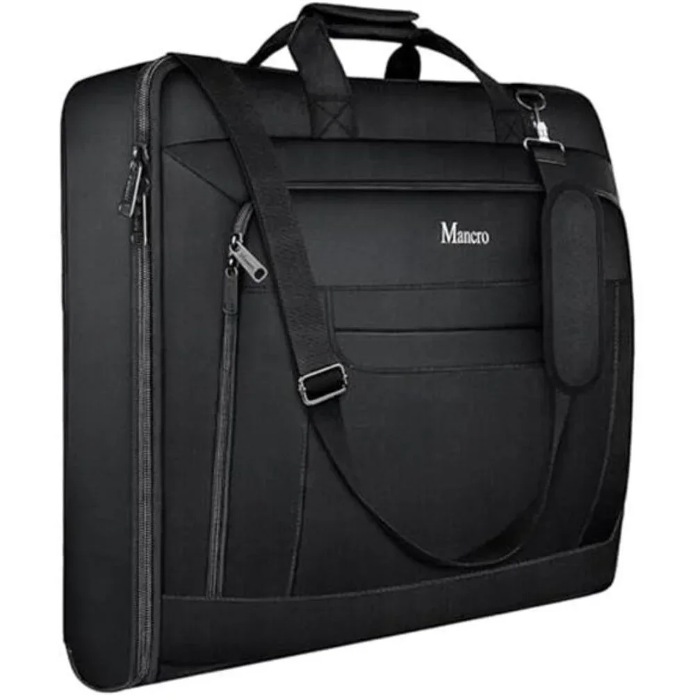 Travel Garment Bag Foldable Suit Carrier Luggage Bag Waterproof Shoulder Strap